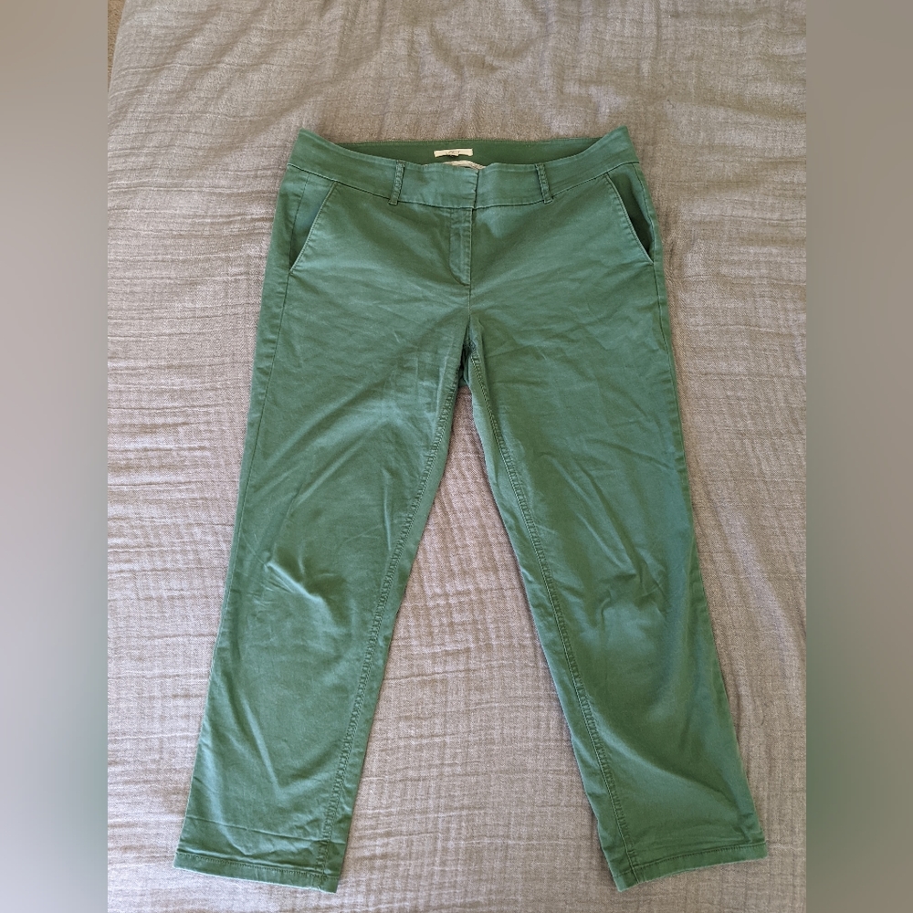 LOFT Marisa style green pants, size 14